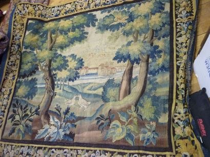 AUBUSSON tapisserie fin XVII ème-debut XVIII...