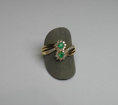 Bague or jaune 