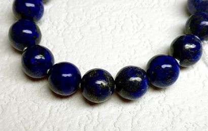 Collier en lapis lazuli diamètre 11,5 - 12...