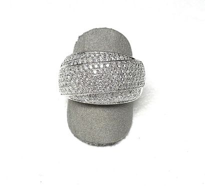 Bague or blanc 