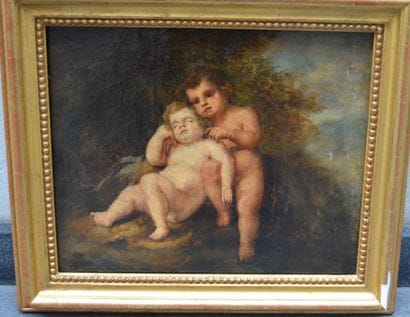 Ecole FRANCAISE du XIX ème, l'Enfant Jésus...