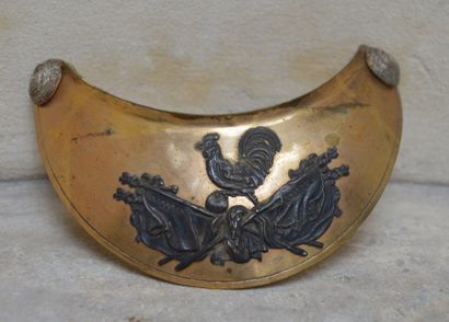 HAUSSE-COL D'OFFICIER de la Garde Nationale,...
