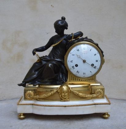 PENDULE «L'ALLÉGORIE DE LA PRUDENCE» D'après...