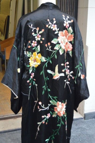 Tenue de nuit kimono complète comprenant...
