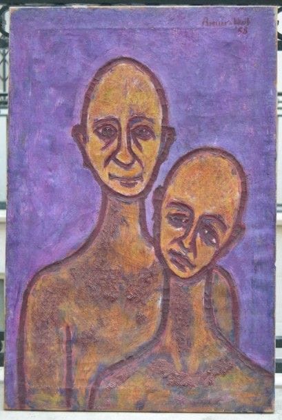 George BREUER-WEIL (Vienne, 1938), Deux personnages...