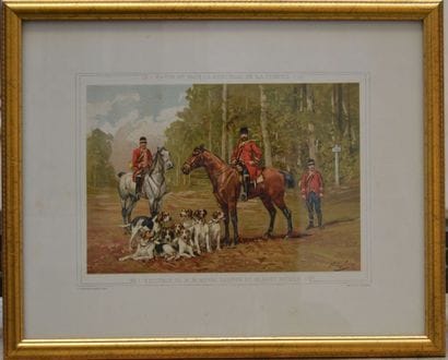 Olivier de PENNE (1831-1897), Equipage de...