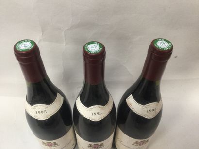 Lot de 3 Bouteilles de Charmes-Chambertin...