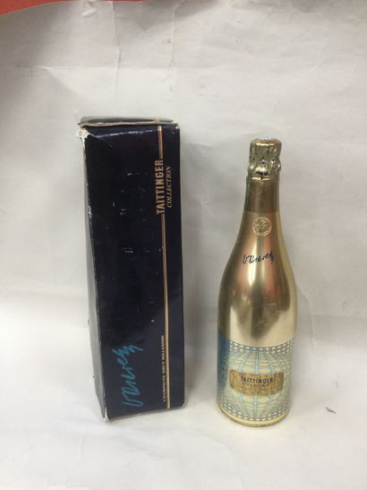 
Une Bouteille de Taittinger sérigraphié...