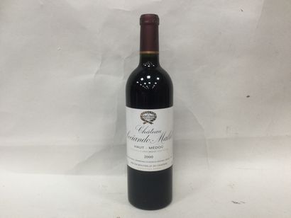 Lot de 6 Château Sociando Mallet Haut Medoc,...