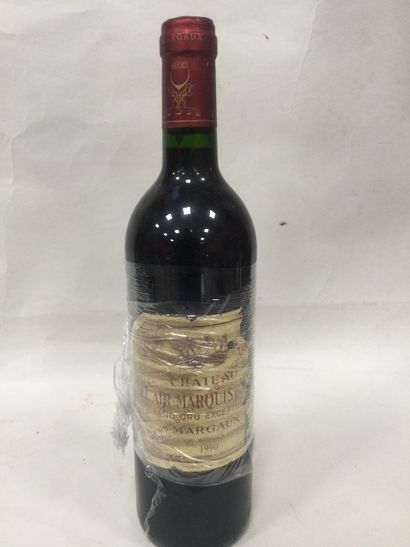 Une Bouteille de Château BEL AIR, Marquis...