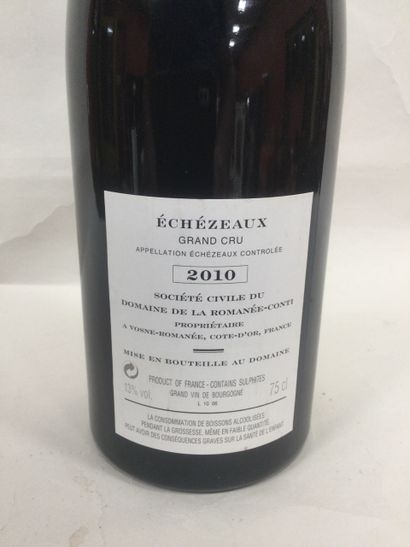 Une Bouteille de DOMAINE DE LA ROMANEE CONTI,...
