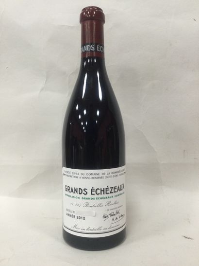 Une Bouteille de DOMAINE DE LA ROMANEE CONTI,...