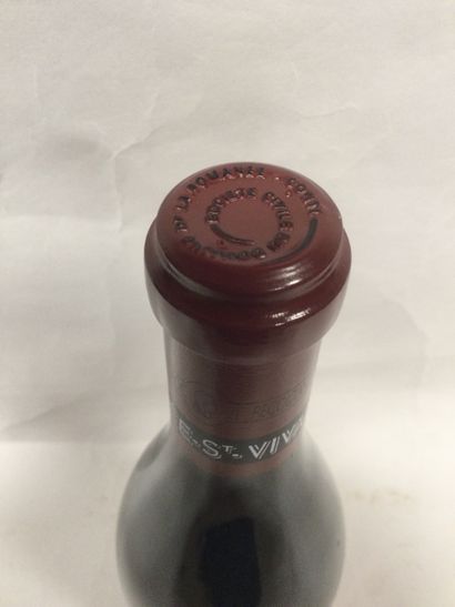 Une Bouteille de DOMAINE DE LA ROMANEE CONTI,...