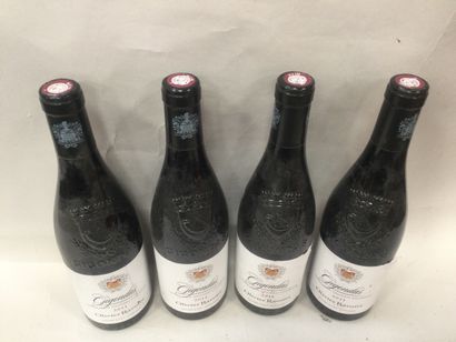 Lot de 4 Bouteilles de GIGONDAS OLIVIER RAVOIRE...