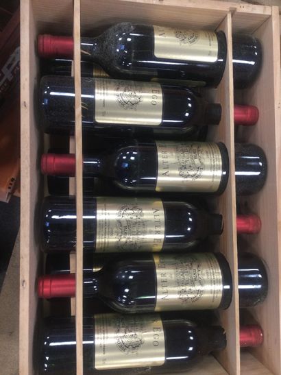 12 Bouteilles d'ALTER EGO Margaux 2000 en...
