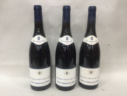 Lot de 3 Châteauneuf du Pape Paul Jaboulet...
