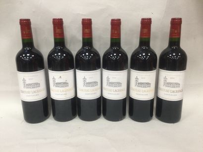 Lot de 6 Château Lagrange Saint Julien GCC,...