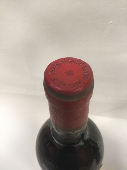 
Une Bouteille de Château CALON SEGUR, St...