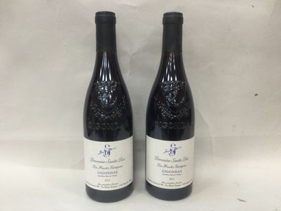 Un Lot de 2 Bouteilles de Domaine SANTA DUC...