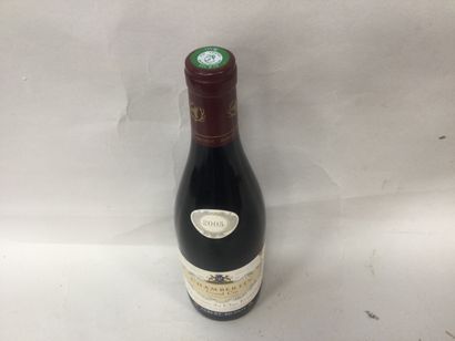 Une Bouteille Chambertin Grand Cru Dommaine...