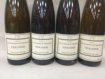 Un Lot de 4 Bouteilles de VIOGNIER de FRANCOIS...