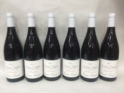 Lot de 6 Aloxe-Corton les Brunettes Romain...