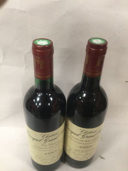 Lot de 12 Bouteilles Château FRANQUET GRAND...
