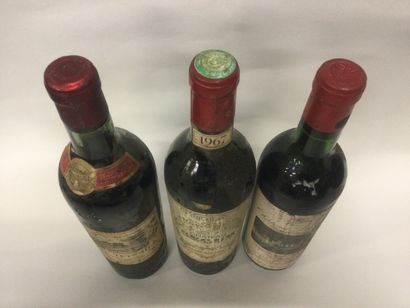 Lot Bordeaux rouge : 1 Bouteille Château...