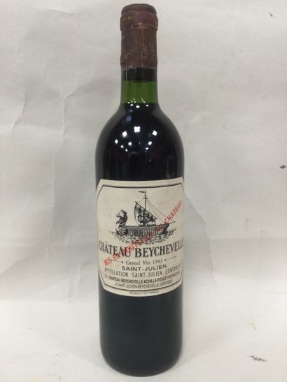 
Lot de 12 Bouteilles Château BEYCHEVELLE,...