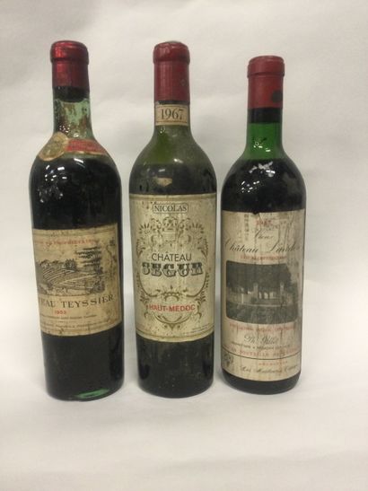 Lot Bordeaux rouge : 1 Bouteille Château...