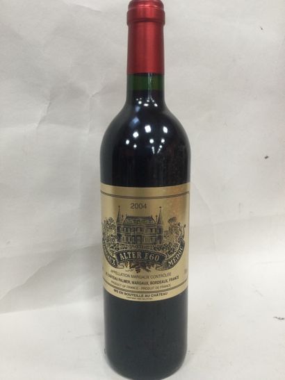 6 Bouteilles d'ALTER EGO Margaux 2004 CB...