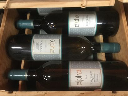 11 bt Alpha Bordeaux Blanc 1989 - CBO -