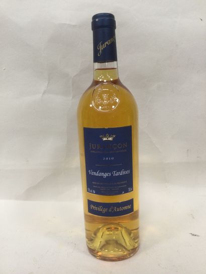 Une Bouteille de Vendanges tardives 