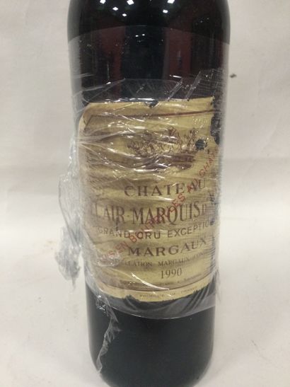 Une Bouteille de Château BEL AIR, Marquis...
