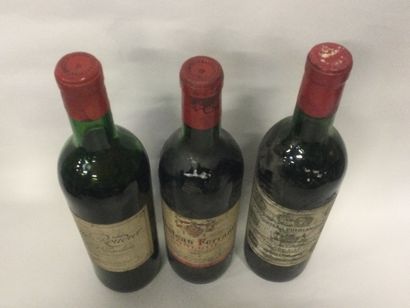 
Lot Bordeaux rouge : 1 bouteille Château...
