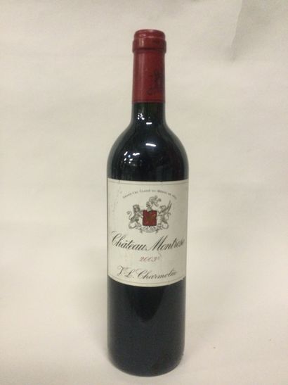 Une Bouteille Château La Mission Haut Brion,...