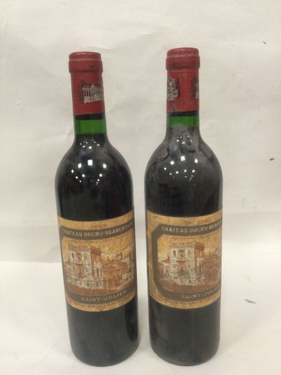 Lot de 2 Bouteilles de Château DUCRU-BEAUCAILLOU,...