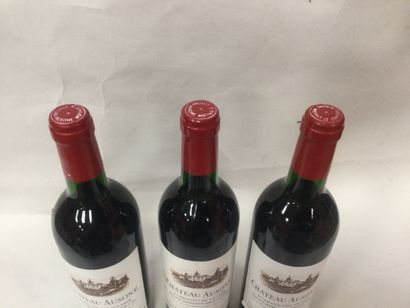 
Lot de 3 Bouteilles de Château AUSONE, St...