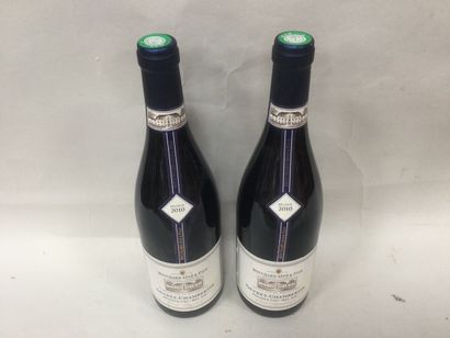 Lot de 2 Gevrey Chambertin 1er cru Bel Air...