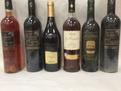 Lot de 6 Bouteilles :

3 Bouteilles de Vin...