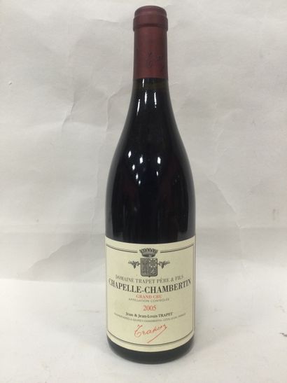 6 Bouteilles de CHAPELLE CHAMBERTIN domaine...