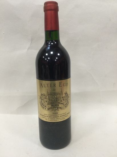 12 Bouteilles d'ALTER EGO Margaux 2000 en...