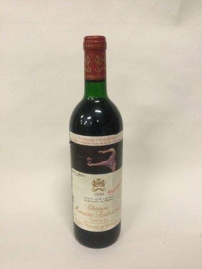 Une Bouteille Château Mouton Rothschild Pauillac,...