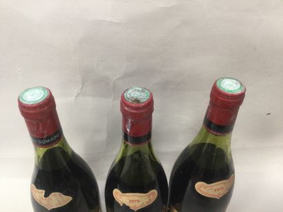 
Lot de 3 Bouteilles de Clos de Tart Mommessin,...