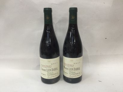 Un Lot de 2 Bouteilles de Domaine LEON BARRAL...