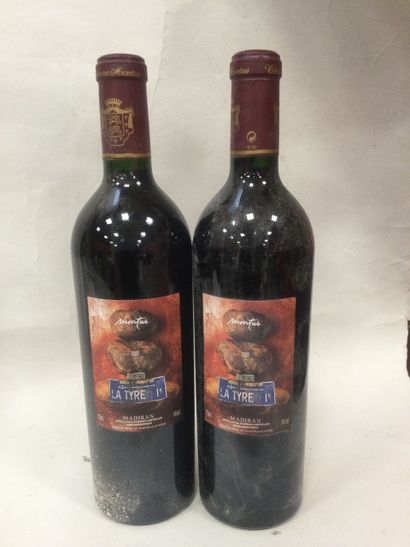 Un Lot de 2 Bouteilles de Château MONTUS...