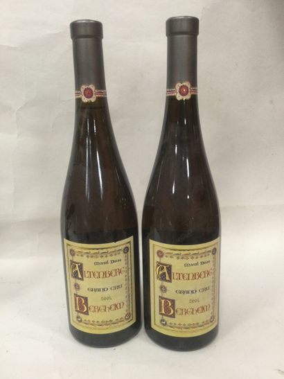 Un Lot de 2 Bouteilles de MARCEL DEISS ALTENBERG...