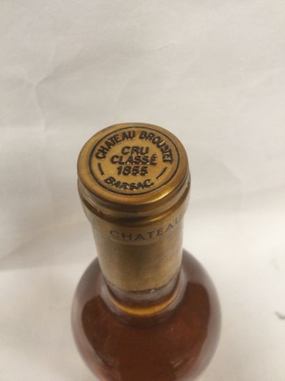 Lot de 12 Bouteilles château BROUSTET, Barsac-Sauternes,...