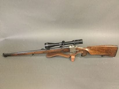 Carabine bloc tombant calibre 6,5 x 57 R,...