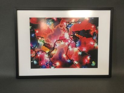 World united / monde unifié, 44 x 62 cm,...